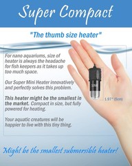 AquaMiracle Mini Aquarium Heater 5V/2A USB 10W Small Fish Tank Heater for Tan…