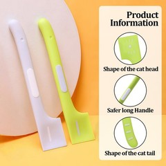 3 Pack Pet Food Can Spoons for Cat and Dog Wet Food Mixing and Scoop Set