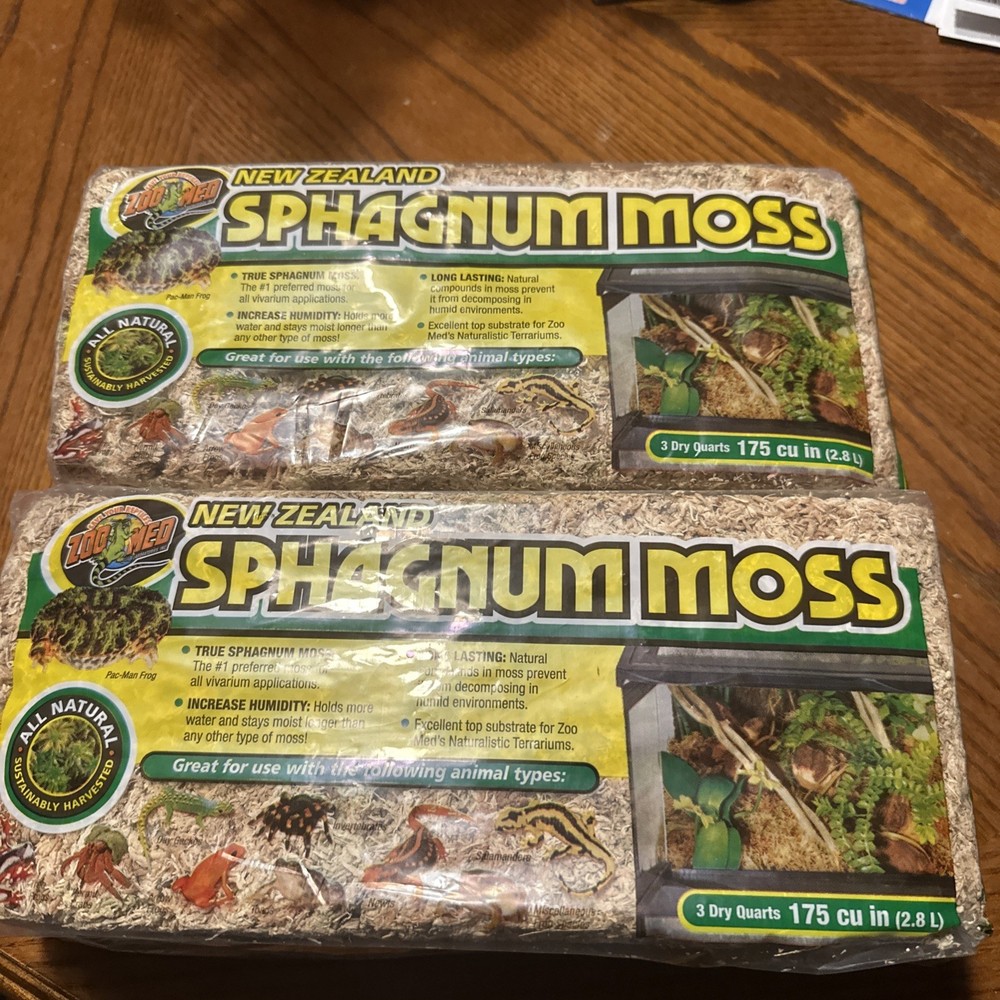 2 Sphagnum Moss Zoo Med New Zealand 3 Dry quarts
