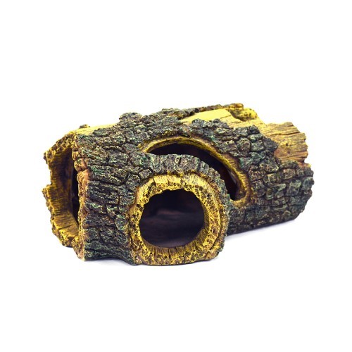 LUCKY REPTILE RESIN WOODEN CAVE – SMALL – FOR REPTILES AND AQUARIUMS