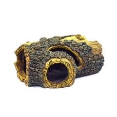 LUCKY REPTILE RESIN WOODEN CAVE – SMALL – FOR REPTILES AND AQUARIUMS