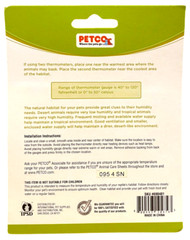 Petco Thermometer And Humidity Gauges Combo Pack For Inside Reptile Habitats