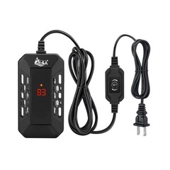 AQQA Aquarium Submersible Heater for Fish Tank,LED Temperature Display and Bu…