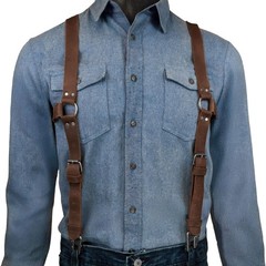 Hide & Groom, Suspenders with Adjustable Size Straps for Men, Weddi… Fast Ship