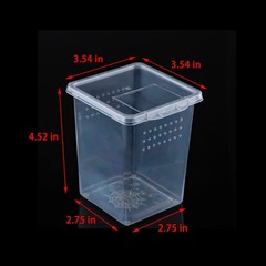 4 PCS Insect Spider Terrariums Breeding Box Hatching Container Arboreal