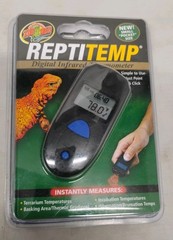 Zoo Med Labs ReptiTemp Digital Infrared Terrarium Reptile Thermometer SEALED