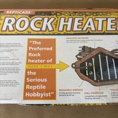 Zoo Med ReptiCare Rock Heater Giant – 16″ Long x 7″ Wide (40-100 Gallons) RH-3