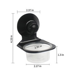 2 Pack Reptile Feeder Gecko Lizard Feeding Cup with Suction Cup Reptile Food …