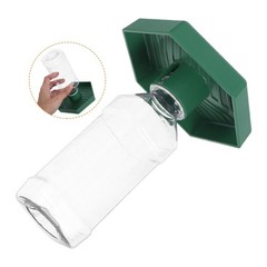 2Pcs Durable Plastic Water Dish for Reptiles Small Corner Bowl Green Easy Wash