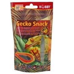 Hobby Gecko Snack Mango & Papaya 3.5oz New! Incl. Measuring Spoon &