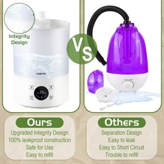 Smart Reptile Fogger Humidifiers with Humidity Control, Reptile Terrarium Hum…