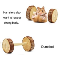 Pet Hammock Hamster Hanging Toy, 5 Piece Set House Hanging Bed Cage Toys for …