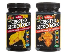 Zoo Med Crested Gecko Food Variety Pack, 2 4-Ounce Jars, Watermelon and Tropi…
