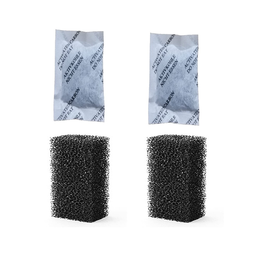 4pcs Bio-Sponge Filter Replacement for 6W 15W Ultra Quiet Fish Tank Filter 4-…