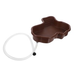 Turtle Extra Large Bathtub Feeding Dish Bathing Pool with Ramp for Turtles