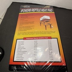 iPower Reptile Heat Pad, designed for use with 30-40 gallon tanks. New Sealed