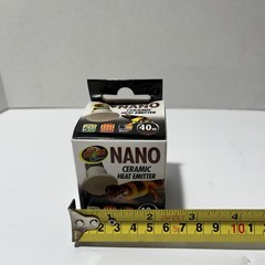 Zoo Med Nano Ceramic Heat Emitter 40W – Reptile Amphibian Vivarium Heating Bulb