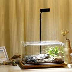 NANEEZOO Magnetic Large Enclosure 2.5 Gallon 12 x 8 x 6 Inch One size, Clear