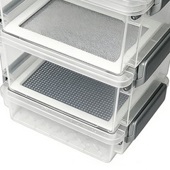 Mealworm Breeding Kit For Reptiles, Birds, And Pets 3-Layer Silkworm Feeder Box