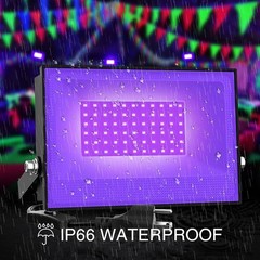 Onforu 2 Pack 38W LED Black Lights, Blacklight 2 Count (Pack of 1),