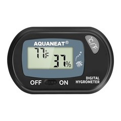 Reptile Thermometer Hygrometer Digital Display Temperature and Humidity Monit…