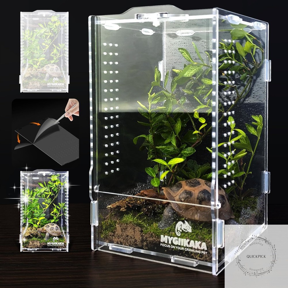 Acrylic Jumping Spider Habitat, Insect Terrarium, Bug Enclosure, Praying Mantis
