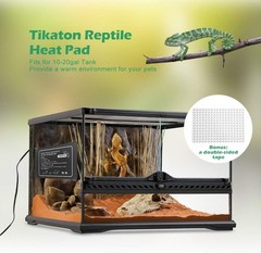 Reptile Heat Pad with Adjustable Temperature – Perfect for 10-40 Gallon Tanks