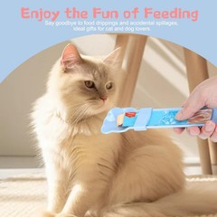 3pcs Cat Strip Feeders, Cat Lickable Puree Treat Food Dispenser, Kitten Strip…