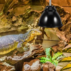 2 Sets Crawler Box Lampshade Protective Light Cover Dome Heat Reptile