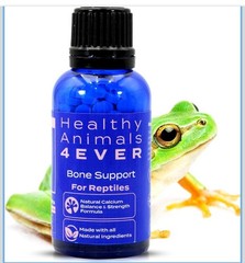 Healthy Animals 4Ever Reptile Bone Support for Metabolic Bone Disease, 300 ct