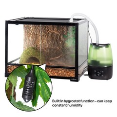 REPTI ZOO Reptile Automatic Fogger 2 IN 1 Digital Timing & Hygrostat Humidifi…