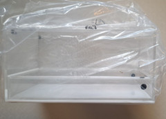 ReptiZoo Magnetic Acrylic Mini Terrarium 8x4x4 Insect Box NEW