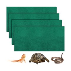 Haull 4 Pcs 24 x 47 Reptile Carpet Pet Terrarium Floor Liners B… FAST USA SHIP