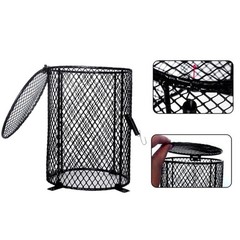 Reptile Heating Bulb Lamp Protector Heat Bulb Mesh Cover Ceramic Light Lampshade