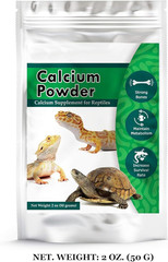 Cocoo Reptile Calcium Powder, Ideal for Leopard Geckos, Chameleons, Iguanas, Tur