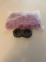 Purple 1/4 Oz Gecko Reptile Trantula Silicone Cups With Holder Like Beer Savers