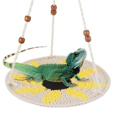 Reptile Hammock,Bearded Dragon Accessories for Habitat Leopard Gecko Tank Acc…