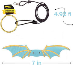 Bearded Dragon Reptile Harness and Leash Set, 3 Adjustable Sizes Dragon Wing Des