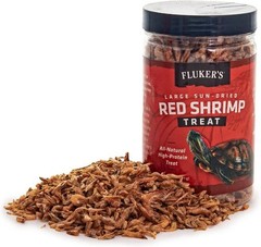Reptile, Flukers Sun-Dried Large Red Shrimp Treat (2.5 oz)