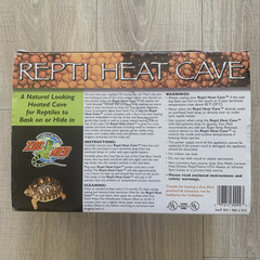 Zoo Med RH-8 Repti Heat Cave Gray Natural Looking Heated Shelter Reptile