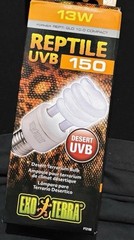 Exo Terra Reptile UVB 150 Desert Terraium Bulb 13-Watt Energy Saving