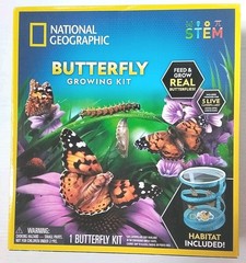 National Geographic “Butterfly Growing Kit” Kids STEM Activity NEW