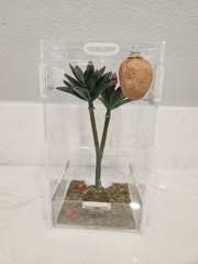 Zilla Micro Habitat Terrarium, Arboreal, with Locking Latch