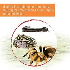 Zilla Micro Habitats Terrestrial Large 15.43 x 9.45 x 2.68 in