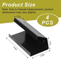 4 Pack Reptile Terrarium Covers Heavy Duty Screen Clips, 5-29 Gallons Reptile…
