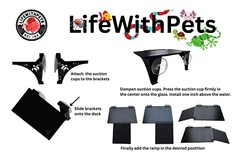 LifeWithPets Turtle Basking Dock Turtle Platform Free Shipping