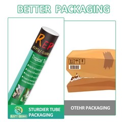 T8 UVB Reptile Light 15W 5.0-2 Pack,UVA UVB Light Bulb for Reptiles,Reptile U…
