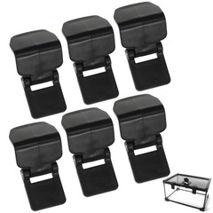 2 Pack Turtle Glass Tank Buckle Cage Lock for Reptile Aquarium Lid Clip