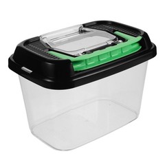 Outdoor Pet Breeding Box Turtle Plastic Reptile Cage Snake Container