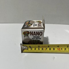 Zoo Med Nano Ceramic Heat Emitter 40W – Reptile Amphibian Vivarium Heating Bulb